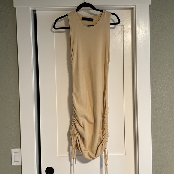 Lioness Military Minds Mini Dress in Ecru Color - size M - Picture 5 of 7